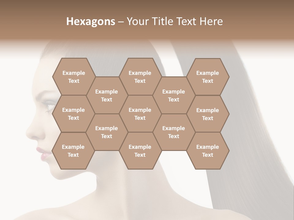 Long Luxury White PowerPoint Template