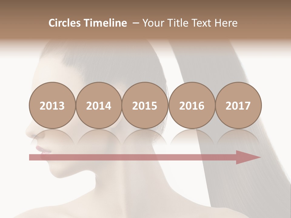 Long Luxury White PowerPoint Template