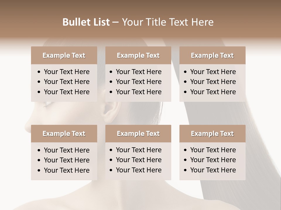 Long Luxury White PowerPoint Template