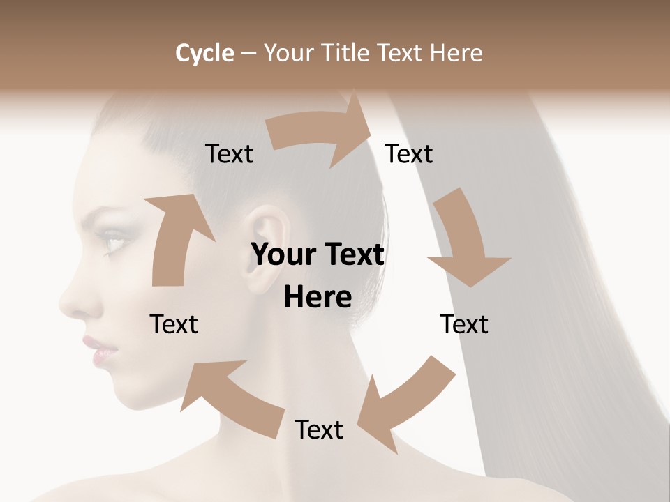 Long Luxury White PowerPoint Template