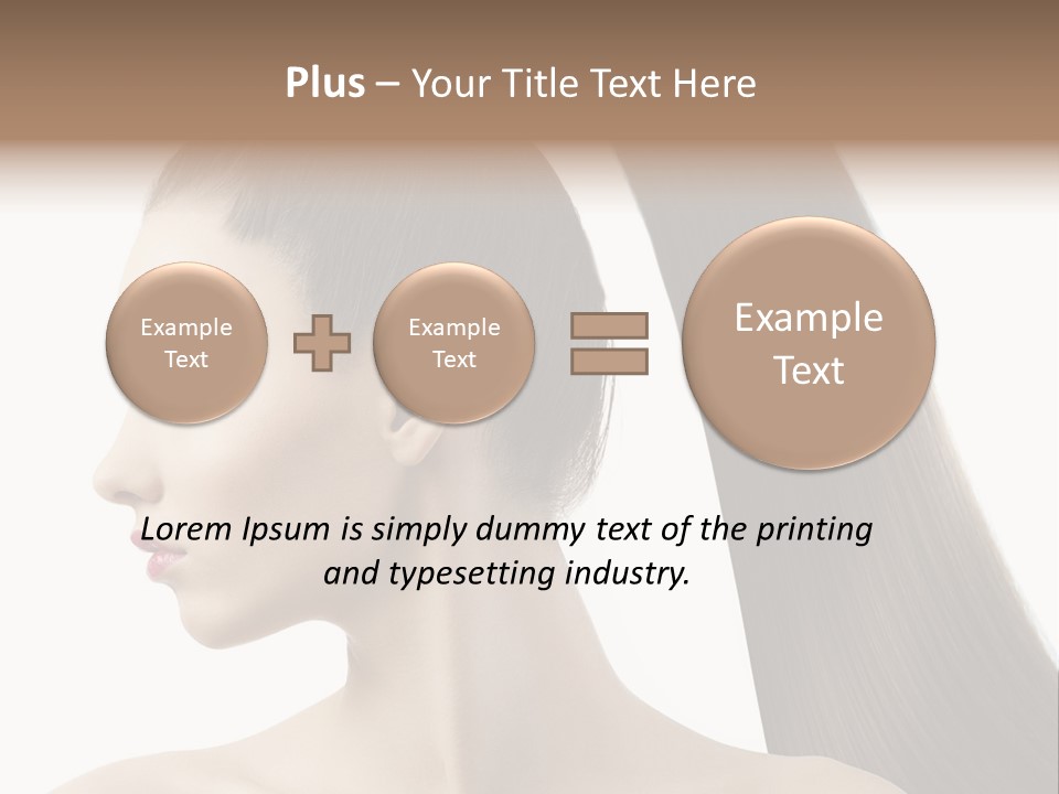 Long Luxury White PowerPoint Template