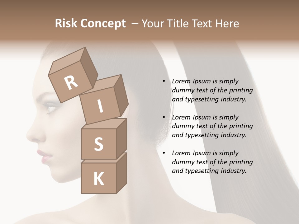 Long Luxury White PowerPoint Template