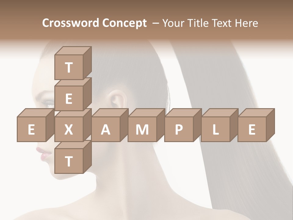 Long Luxury White PowerPoint Template