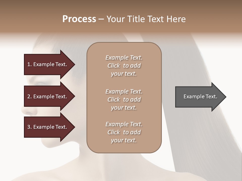 Long Luxury White PowerPoint Template