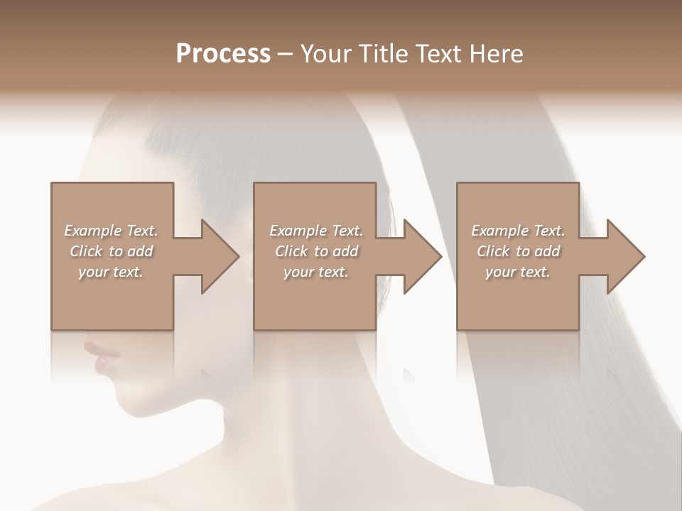 Long Luxury White PowerPoint Template