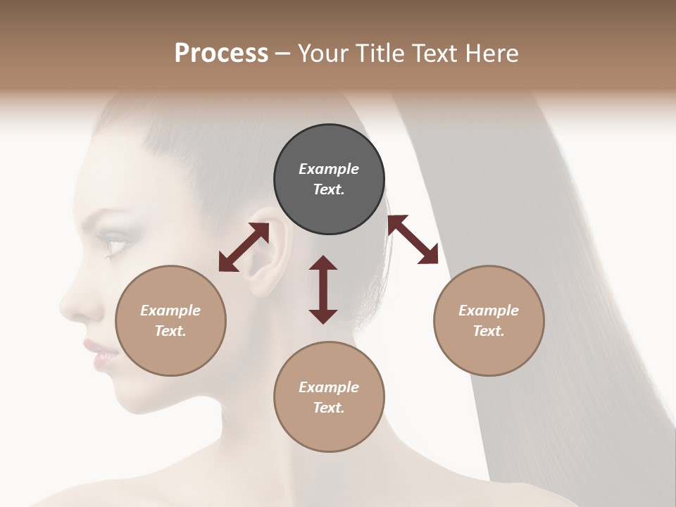 Long Luxury White PowerPoint Template