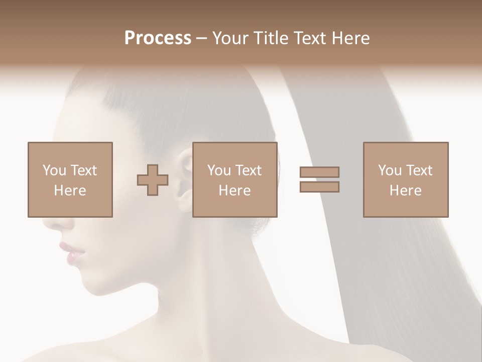 Long Luxury White PowerPoint Template