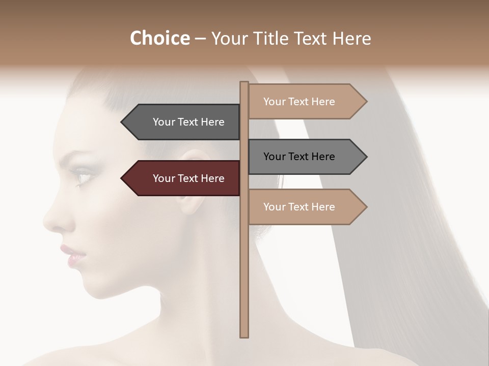 Long Luxury White PowerPoint Template