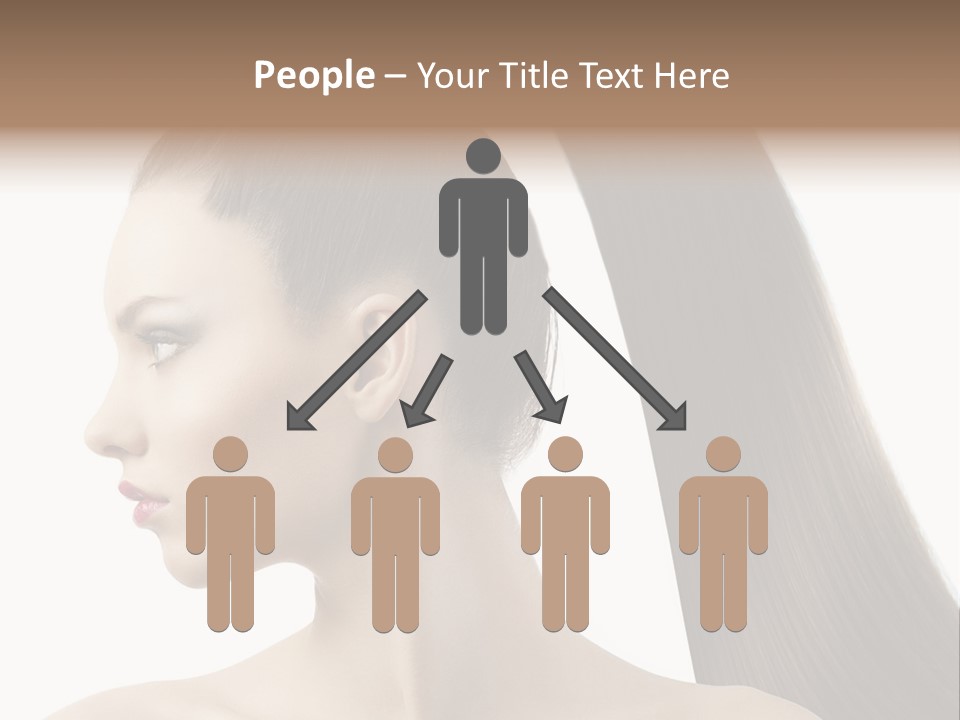 Long Luxury White PowerPoint Template