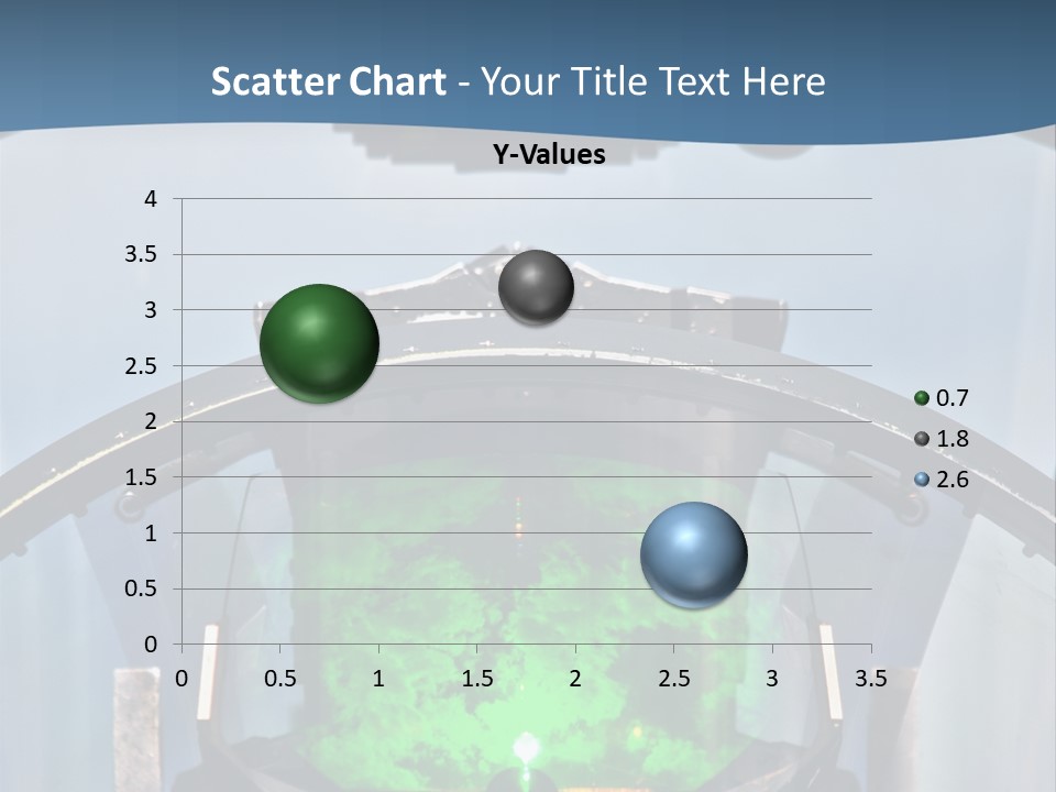 Douglas Bubble Aircraft PowerPoint Template