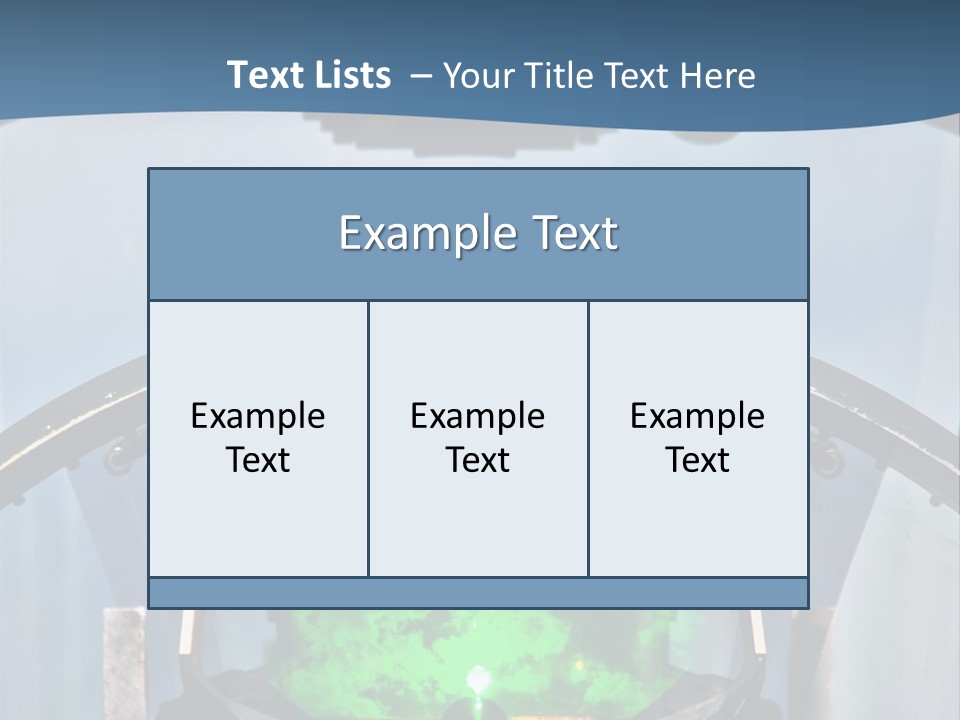 Douglas Bubble Aircraft PowerPoint Template