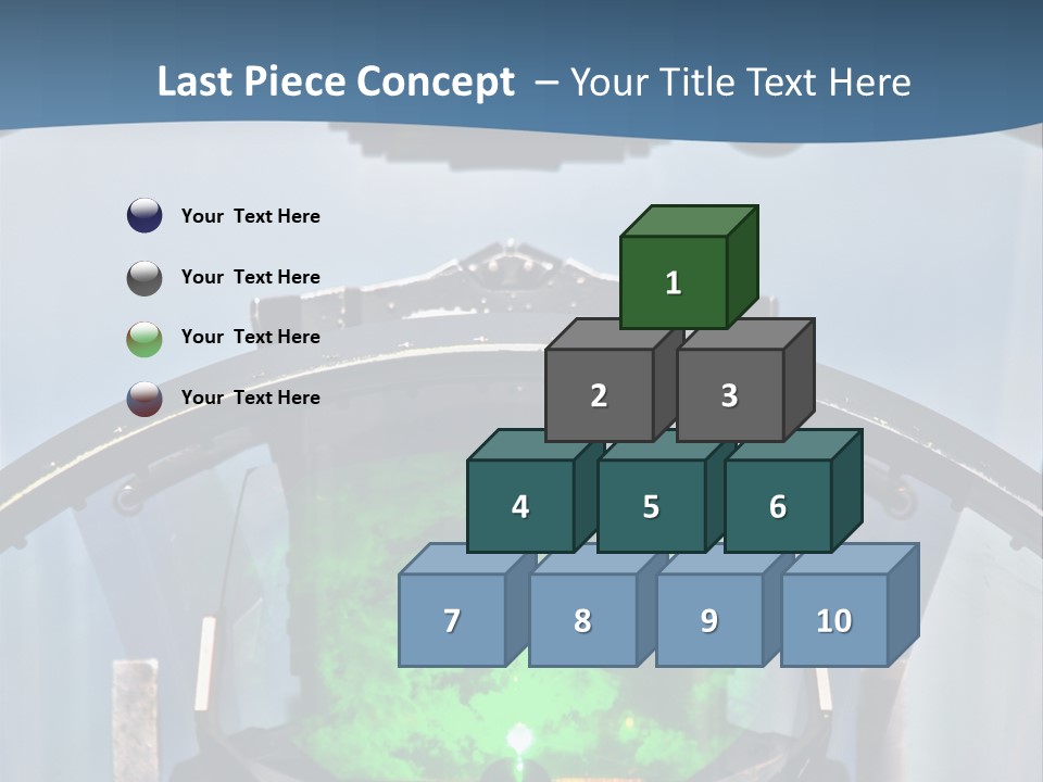 Douglas Bubble Aircraft PowerPoint Template