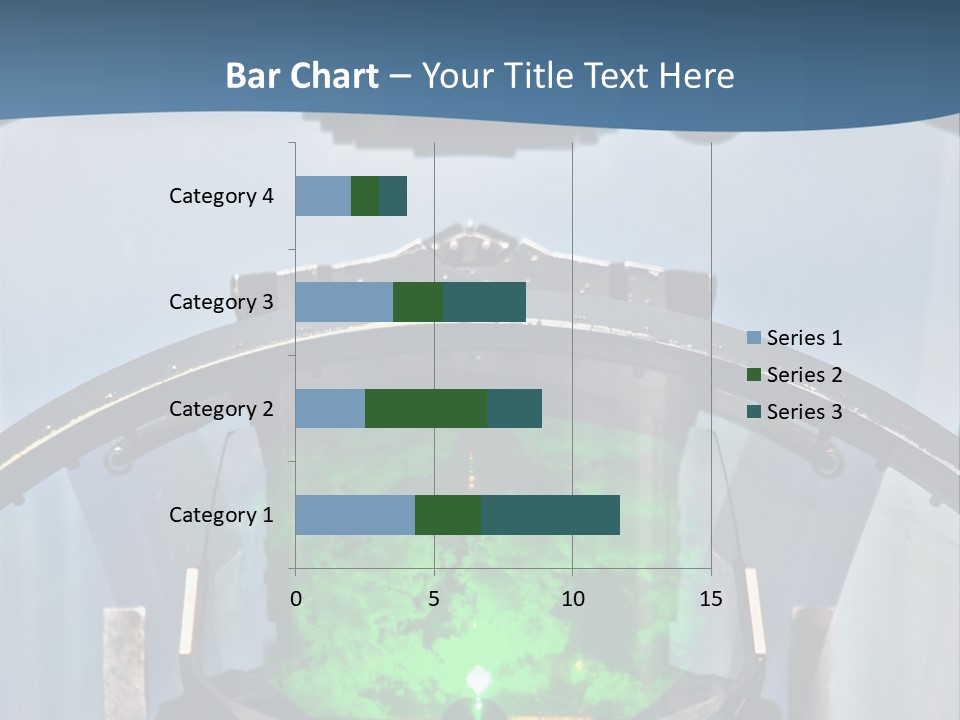 Douglas Bubble Aircraft PowerPoint Template