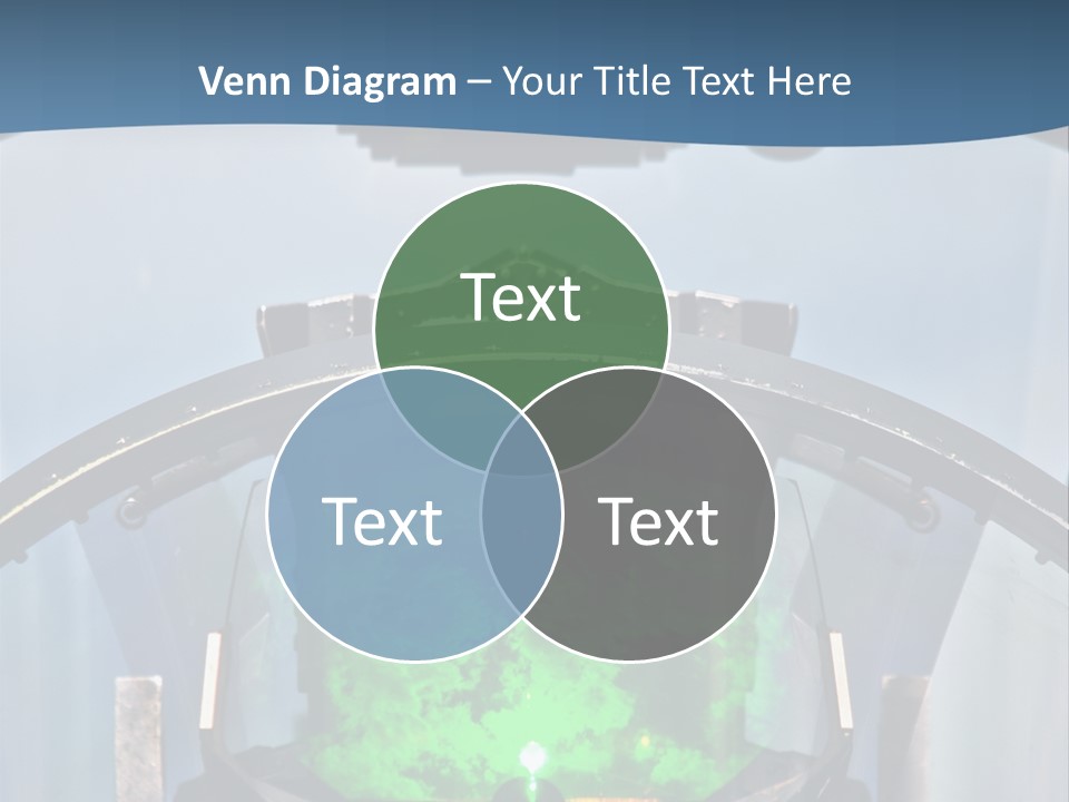 Douglas Bubble Aircraft PowerPoint Template