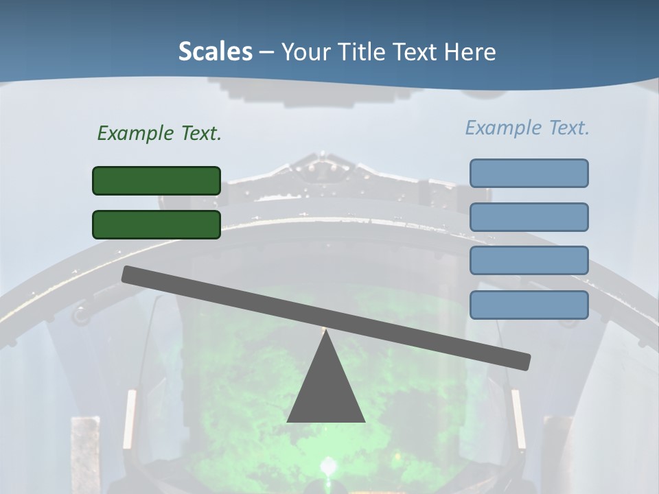 Douglas Bubble Aircraft PowerPoint Template