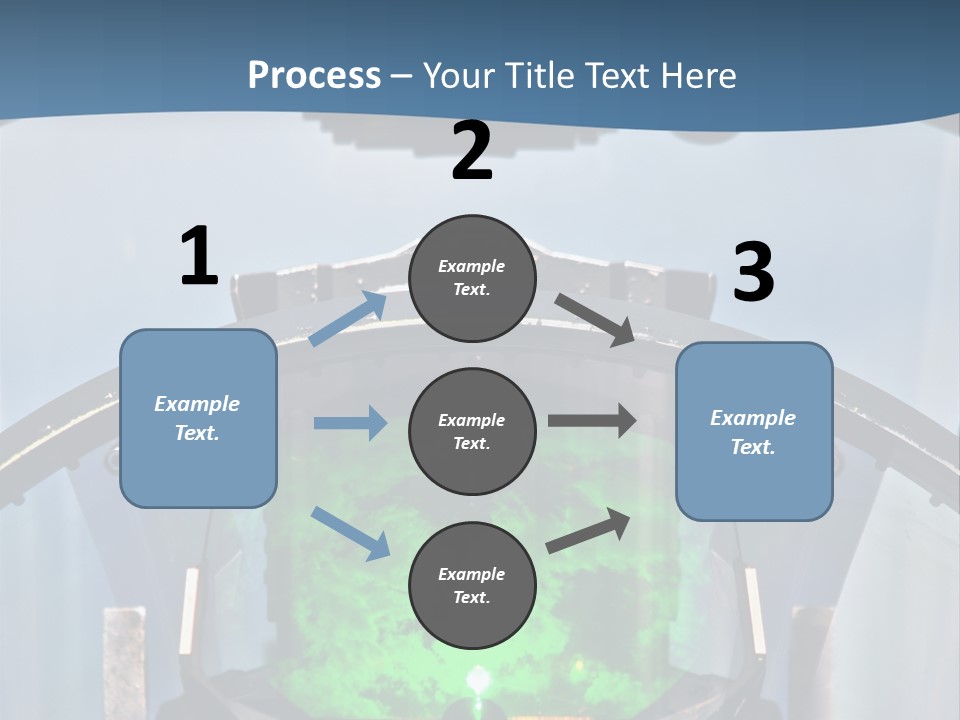 Douglas Bubble Aircraft PowerPoint Template