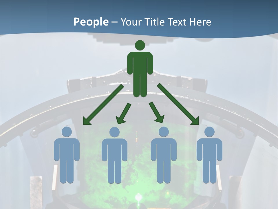 Douglas Bubble Aircraft PowerPoint Template