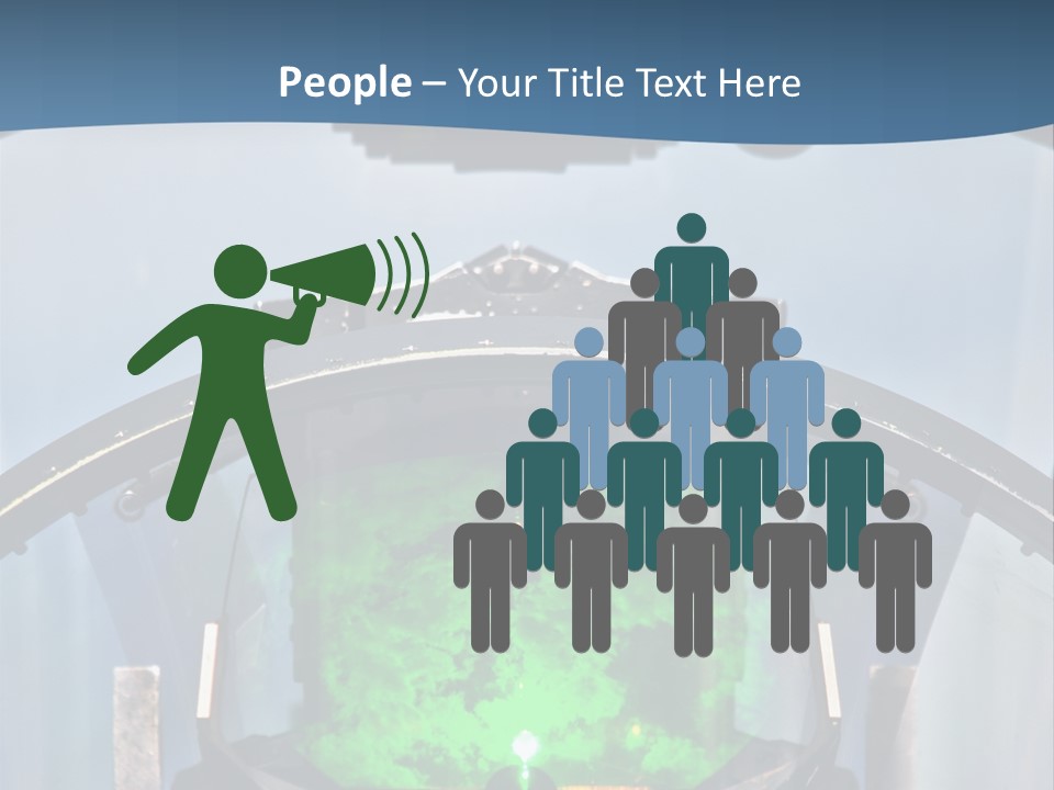 Douglas Bubble Aircraft PowerPoint Template