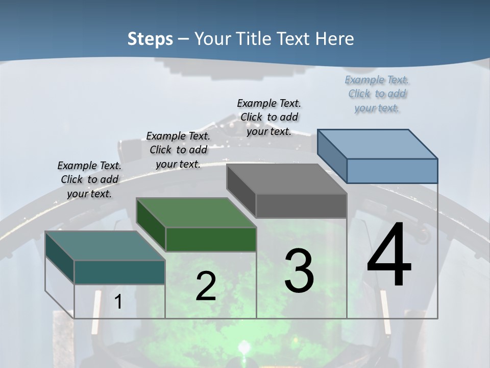 Douglas Bubble Aircraft PowerPoint Template