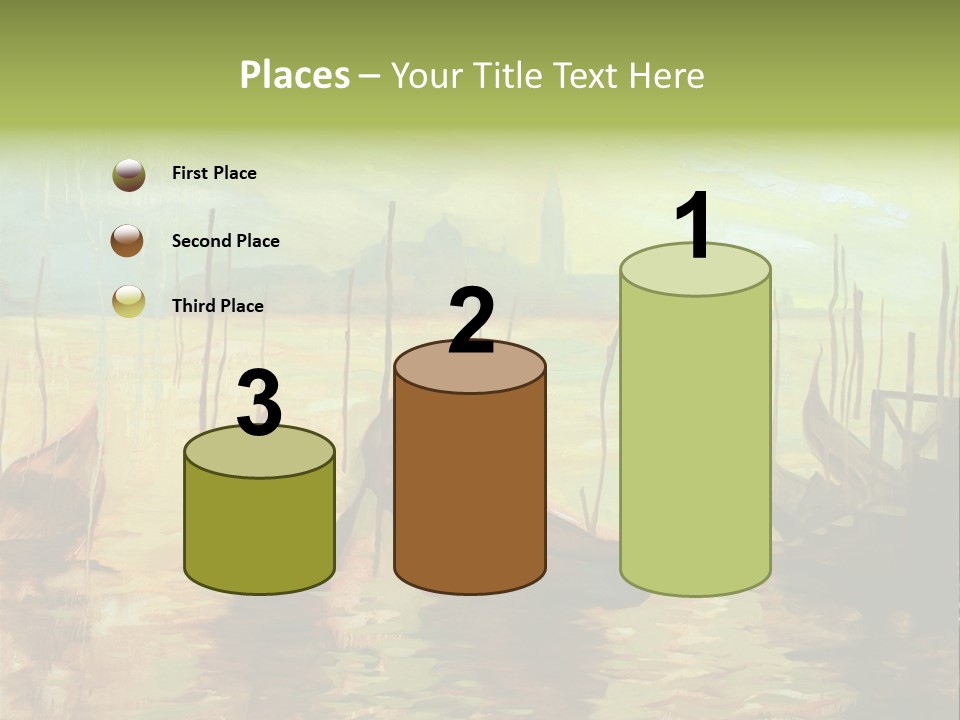 Horizontal Historical Calmness PowerPoint Template