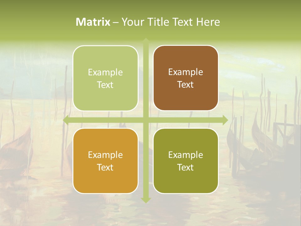 Horizontal Historical Calmness PowerPoint Template