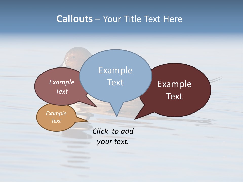 Avian Water Wildlife PowerPoint Template