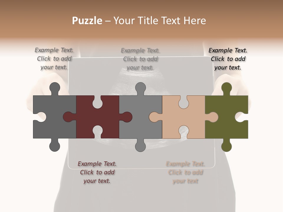 Tablet Medicine Girl PowerPoint Template