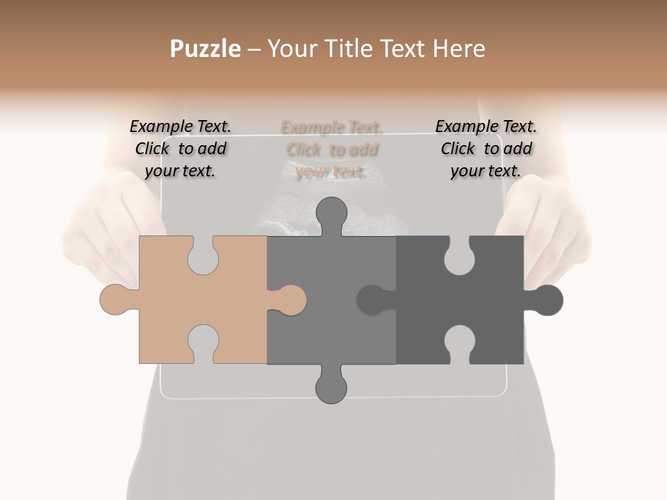 Tablet Medicine Girl PowerPoint Template