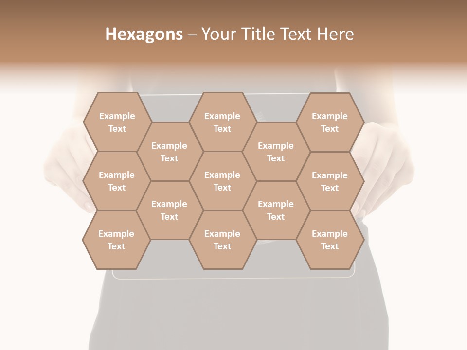 Tablet Medicine Girl PowerPoint Template