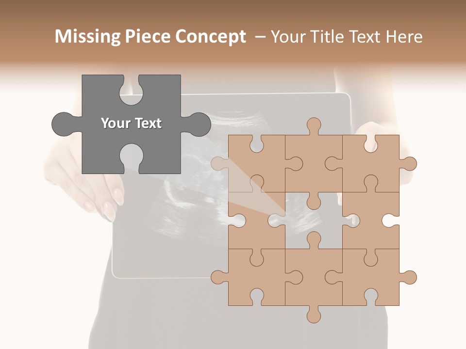 Tablet Medicine Girl PowerPoint Template