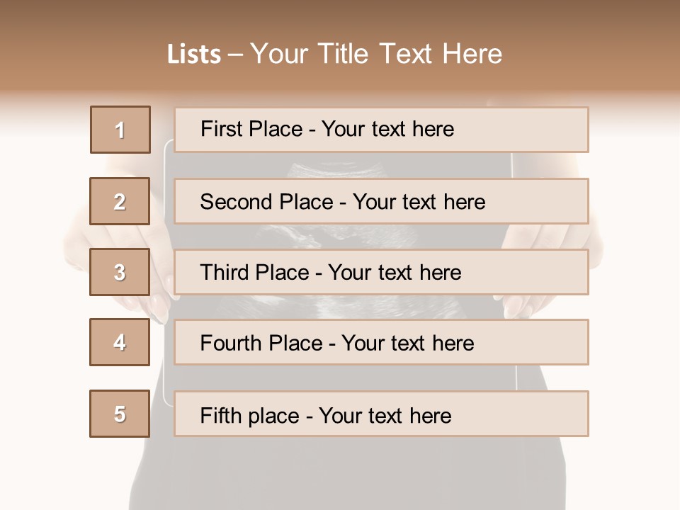 Tablet Medicine Girl PowerPoint Template