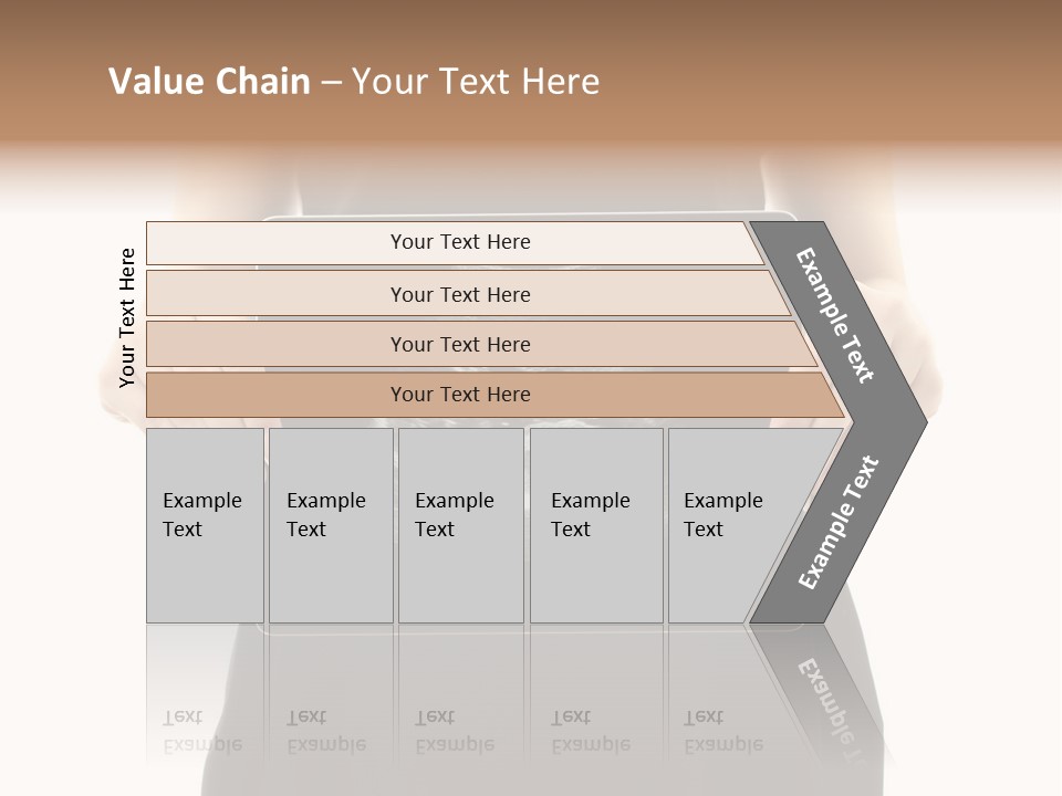 Tablet Medicine Girl PowerPoint Template