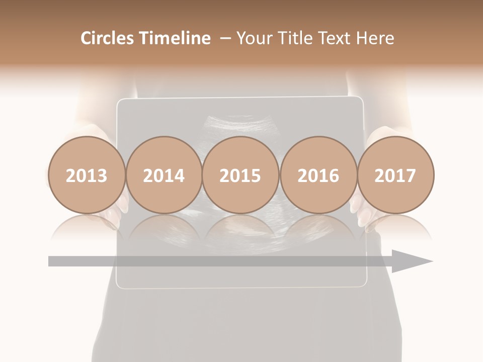 Tablet Medicine Girl PowerPoint Template