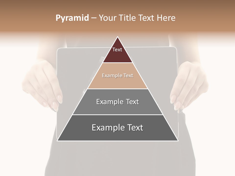 Tablet Medicine Girl PowerPoint Template