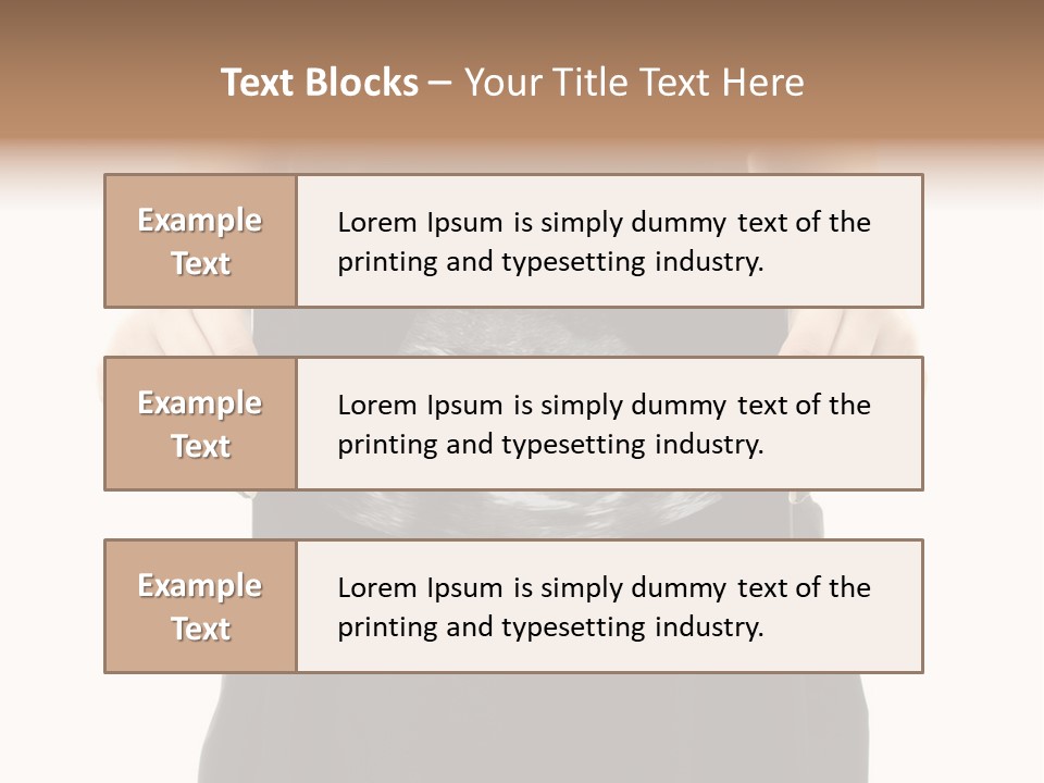 Tablet Medicine Girl PowerPoint Template