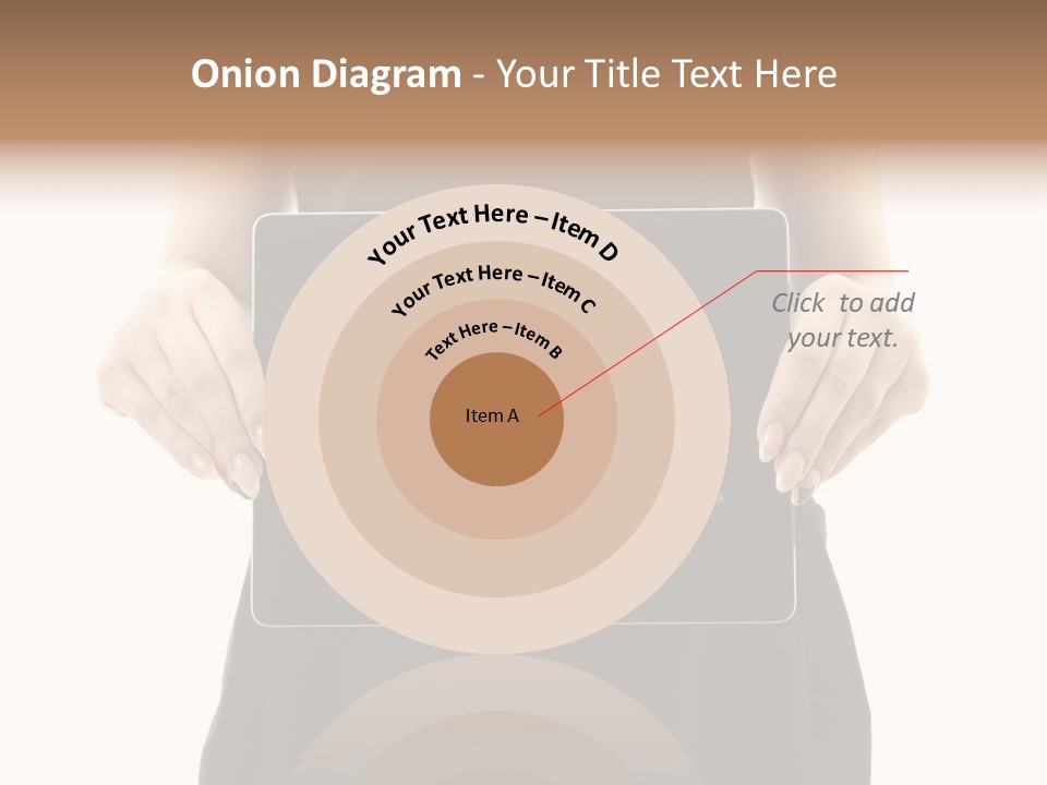 Tablet Medicine Girl PowerPoint Template