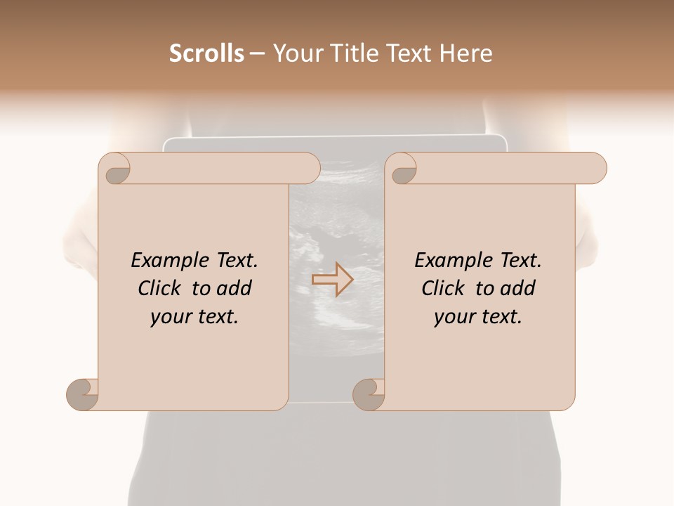 Tablet Medicine Girl PowerPoint Template
