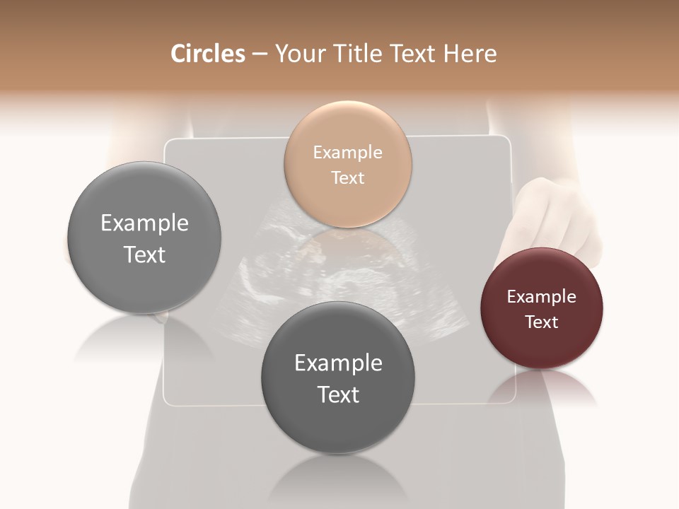 Tablet Medicine Girl PowerPoint Template