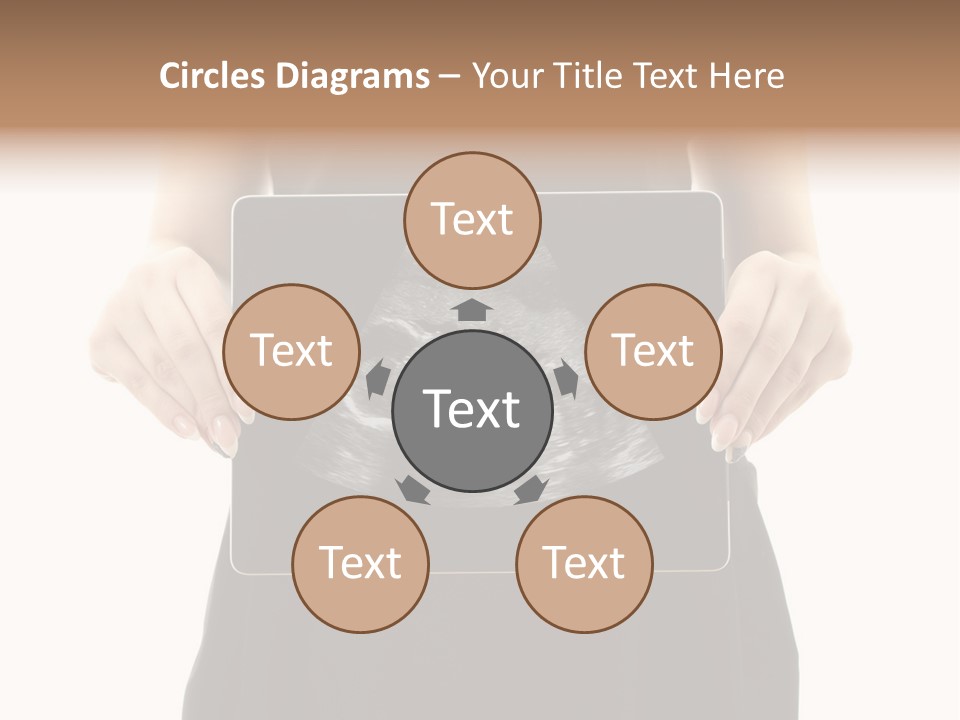 Tablet Medicine Girl PowerPoint Template