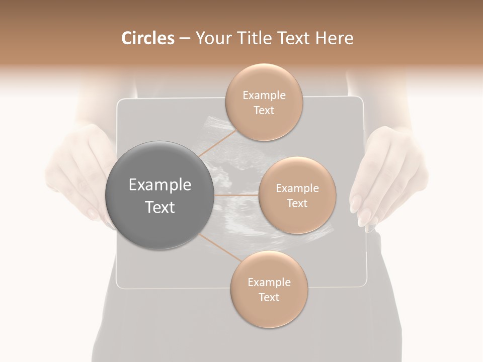 Tablet Medicine Girl PowerPoint Template