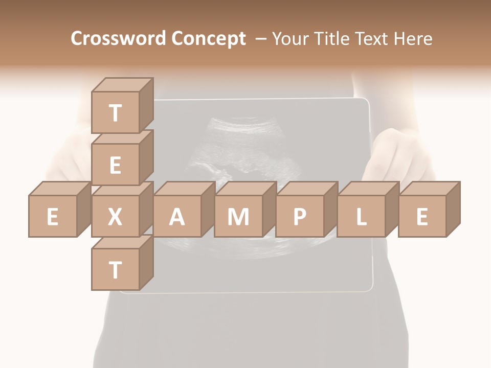 Tablet Medicine Girl PowerPoint Template