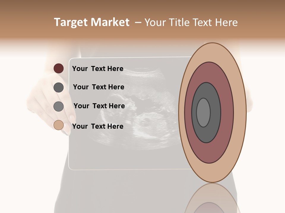 Tablet Medicine Girl PowerPoint Template