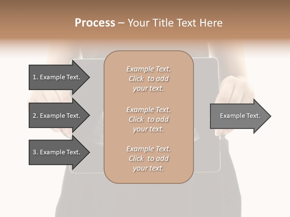 Tablet Medicine Girl PowerPoint Template