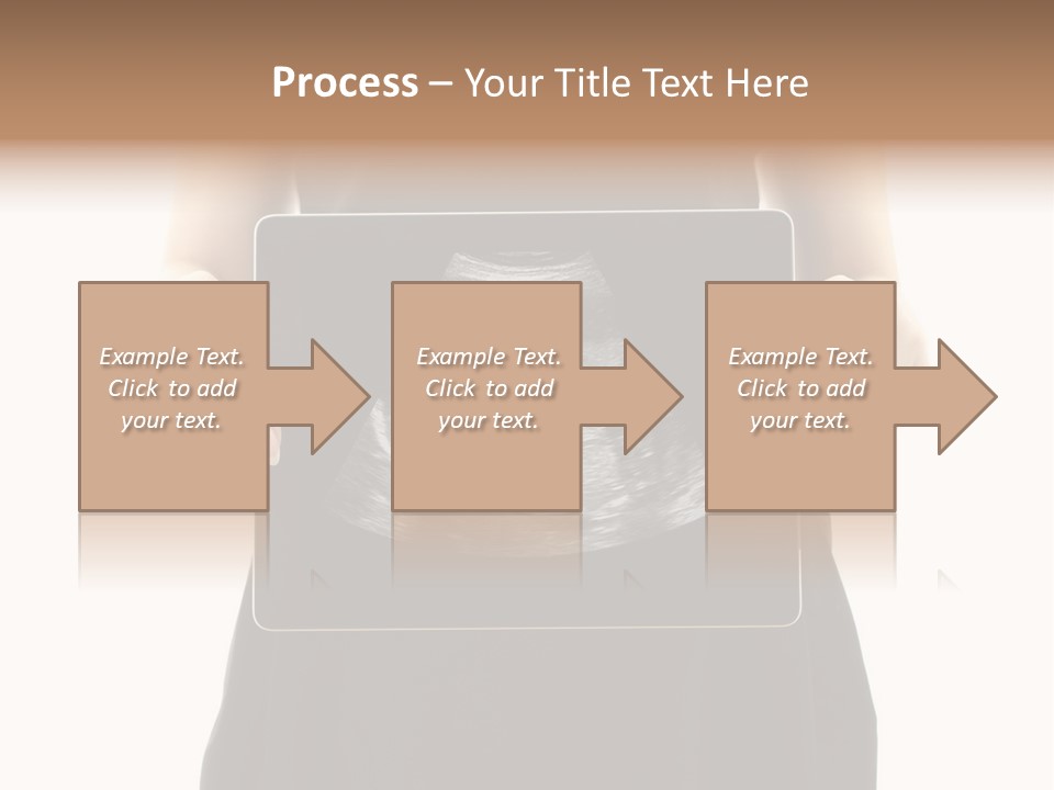 Tablet Medicine Girl PowerPoint Template