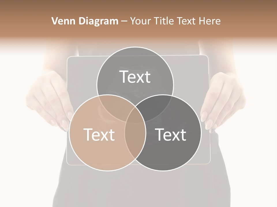 Tablet Medicine Girl PowerPoint Template