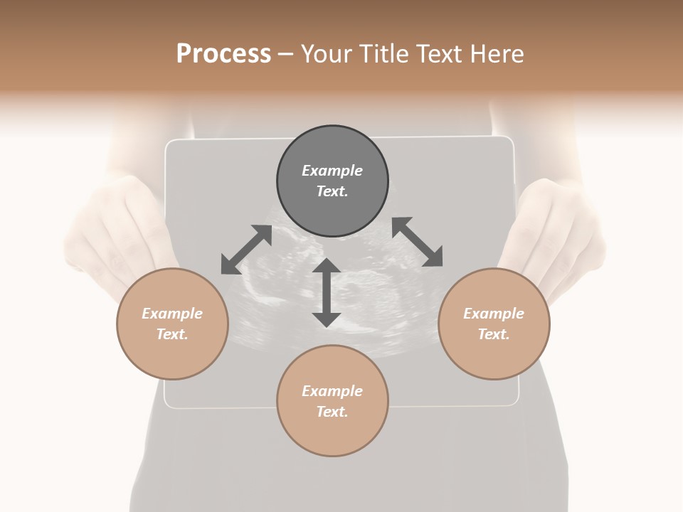 Tablet Medicine Girl PowerPoint Template