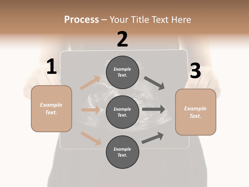 Tablet Medicine Girl PowerPoint Template