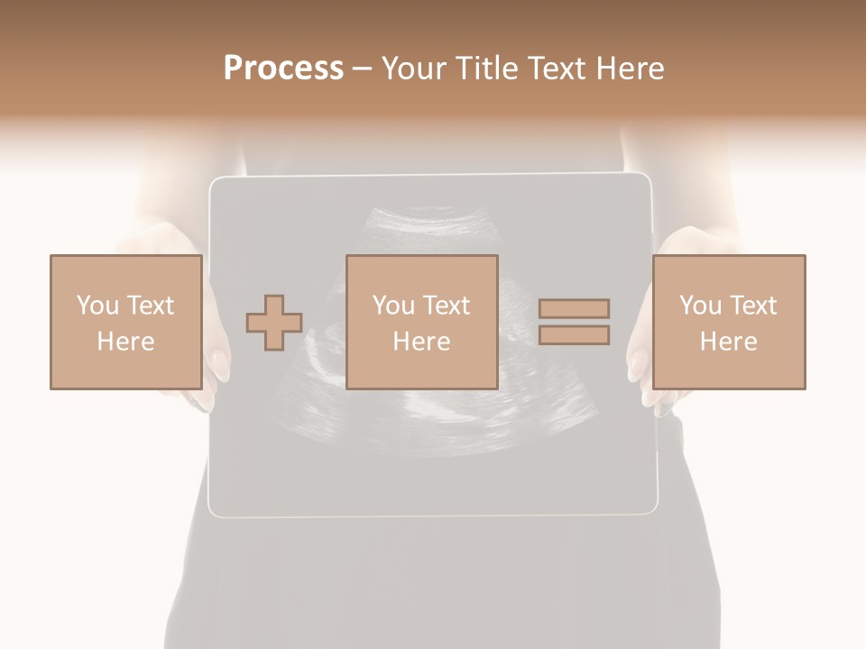 Tablet Medicine Girl PowerPoint Template
