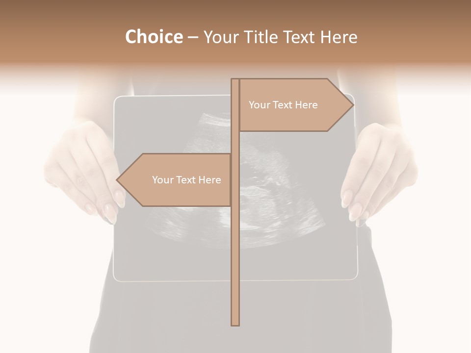 Tablet Medicine Girl PowerPoint Template