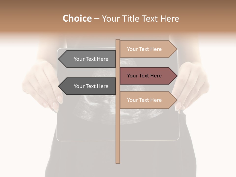 Tablet Medicine Girl PowerPoint Template